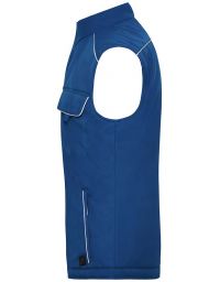 Softshell Arbeitsweste Blau